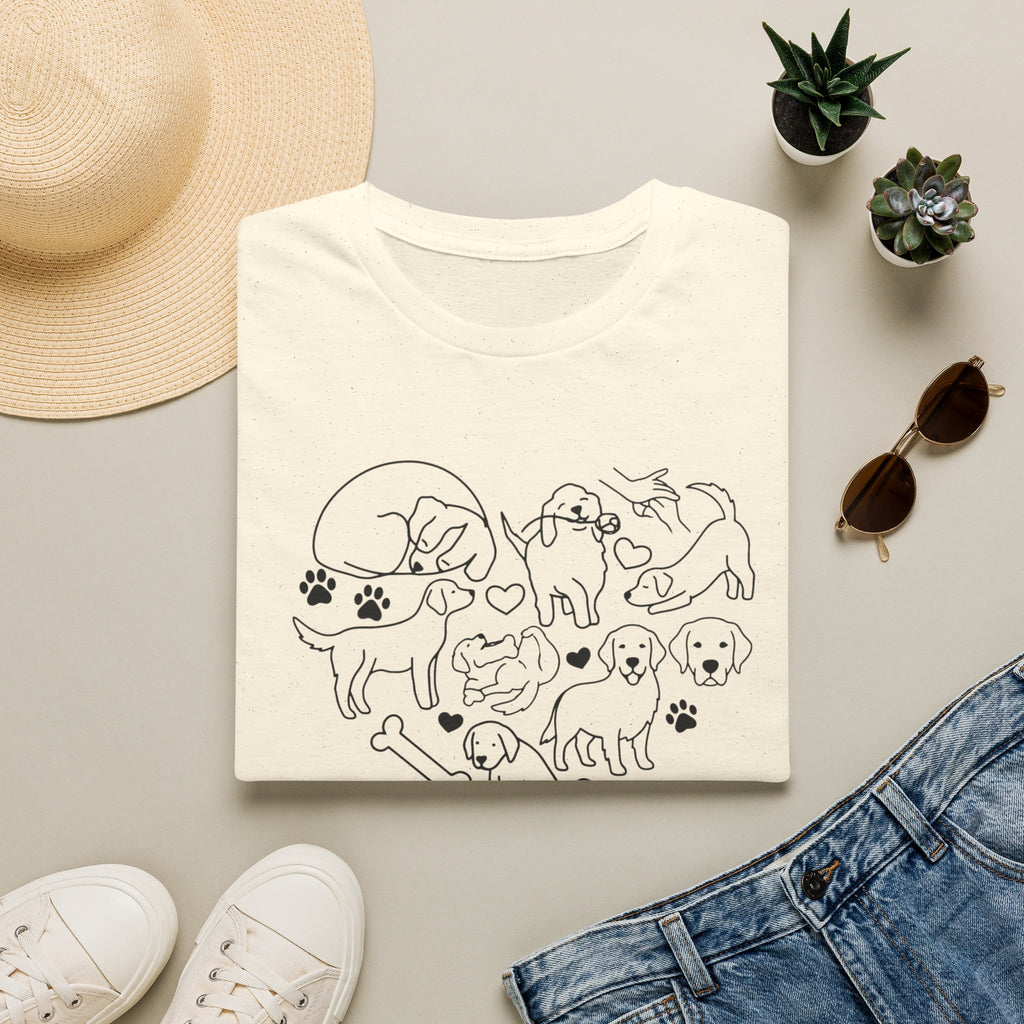 Golden Retriever Heart T-Shirt