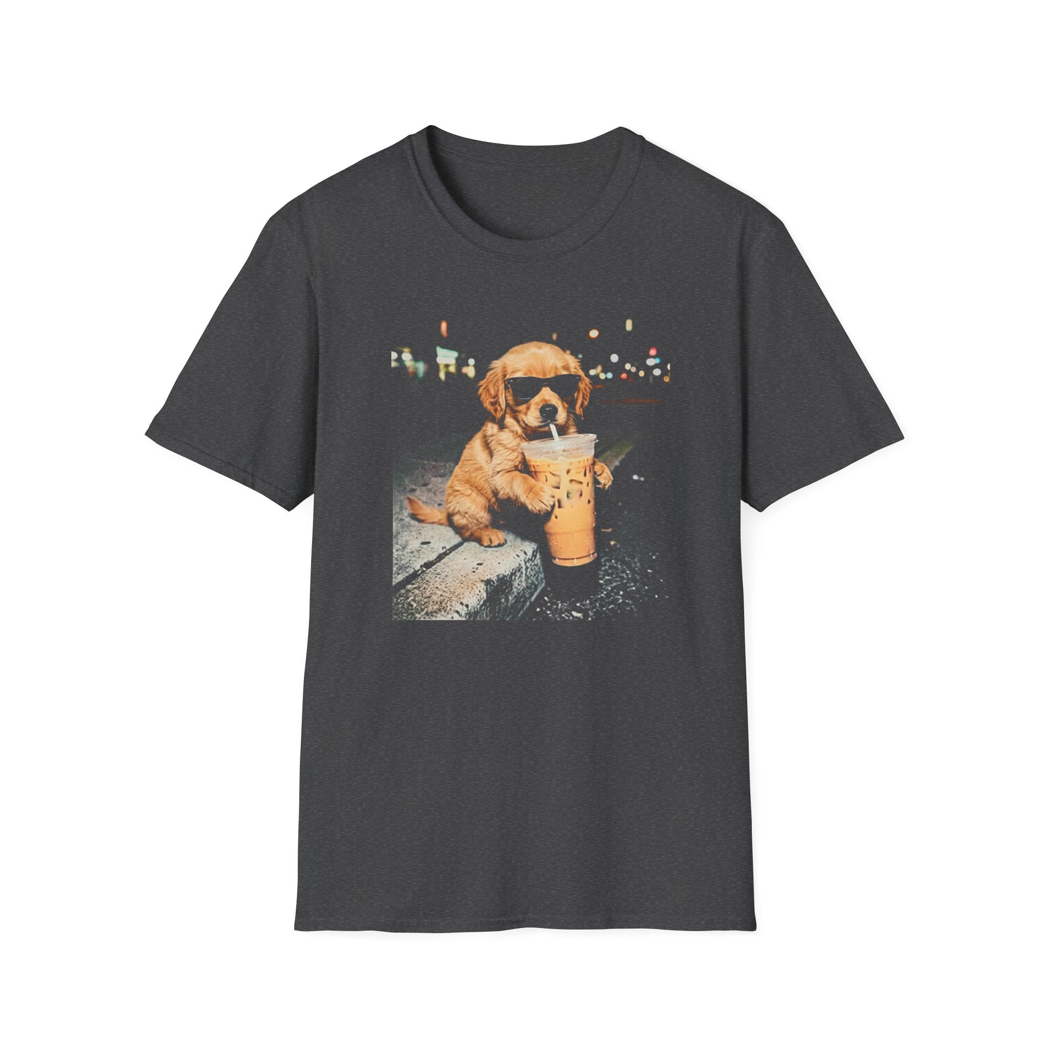 Retriever Drinking Iced Coffee Shirt